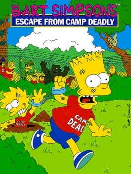 Portada de Bart Simpson's Escape from Camp Deadly