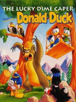 Portada de The Lucky Dime Caper Starring Donald Duck