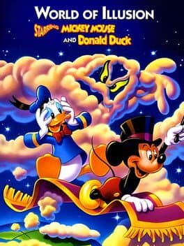 Portada de World of Illusion Starring Mickey Mouse and Donald Duck