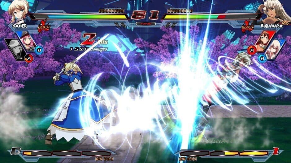 Nitroplus Blasterz: Heroines Infinite Duel - Captura 3