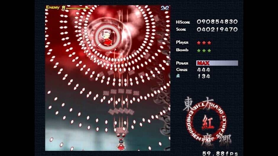 Touhou Koumakyou: The Embodiment of Scarlet Devil - Captura 2