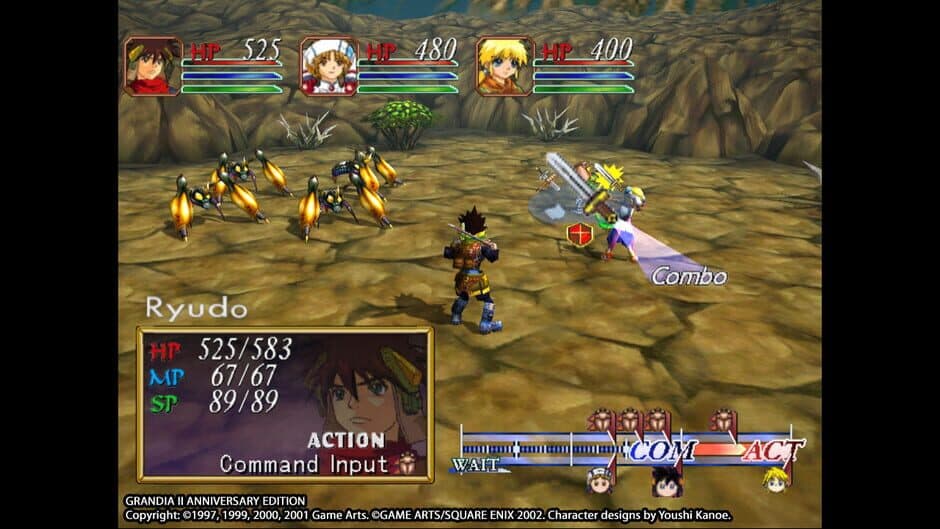Grandia II HD Remaster - Captura 2