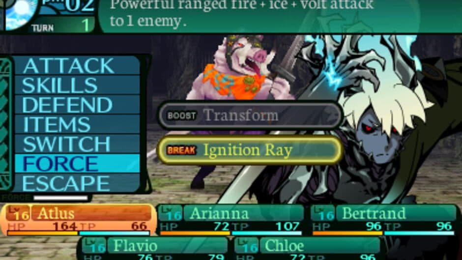 Etrian Odyssey 2 Untold: The Fafnir Knight - Captura 7