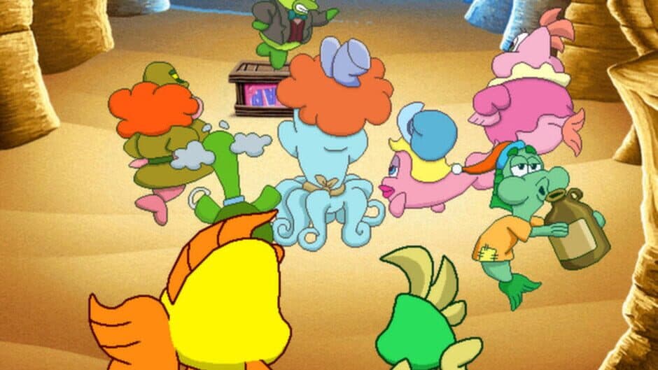 Freddi Fish 5: The Case of the Creature of Coral Cove - Captura 4