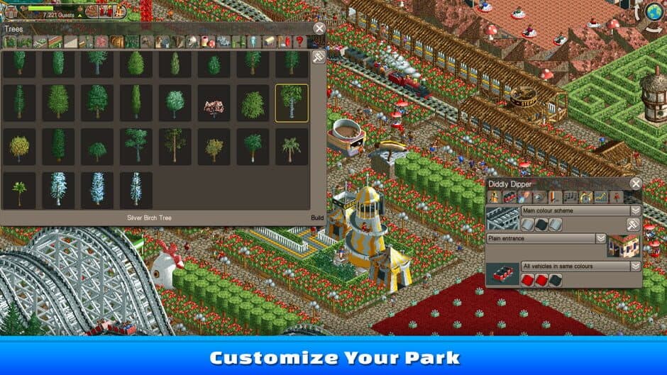 RollerCoaster Tycoon Classic - Captura 13