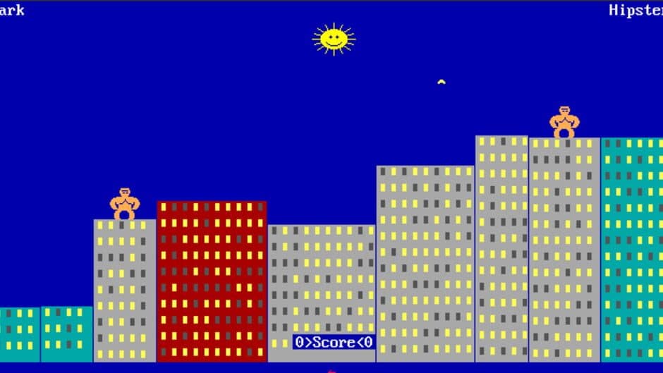 Qbasic Gorillas - Captura 3