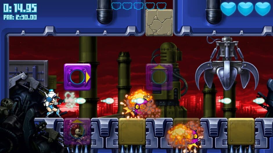 Mighty Switch Force! Hyper Drive Edition - Captura 4