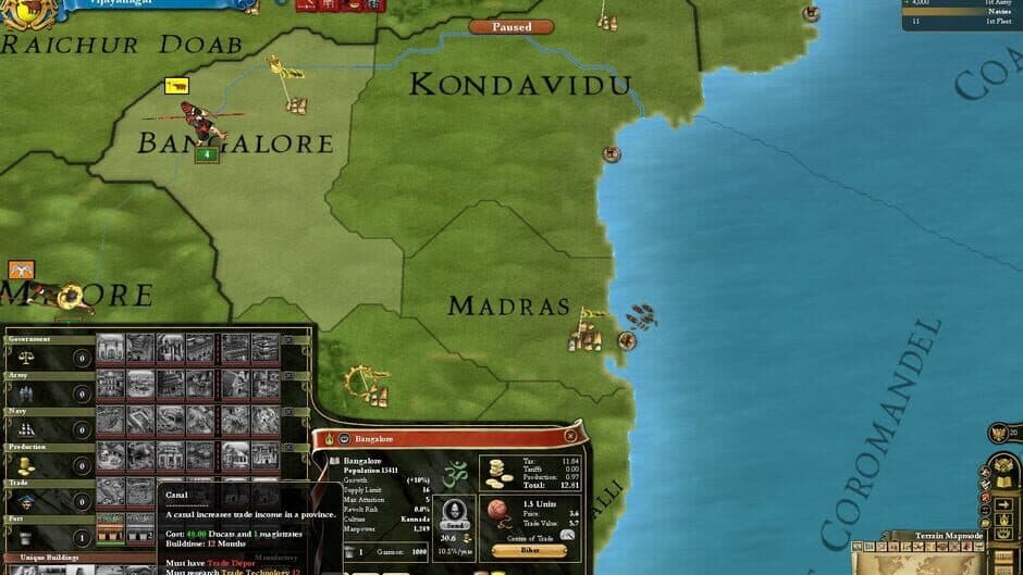 Europa Universalis III: Divine Wind - Captura 4