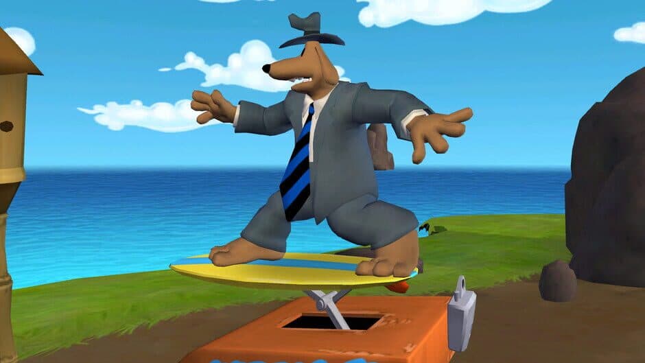 Sam & Max: Beyond Time and Space - Episode 2: Moai Better Blues - Captura 1