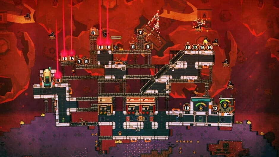 PixelJunk Nom Nom Galaxy - Captura 4