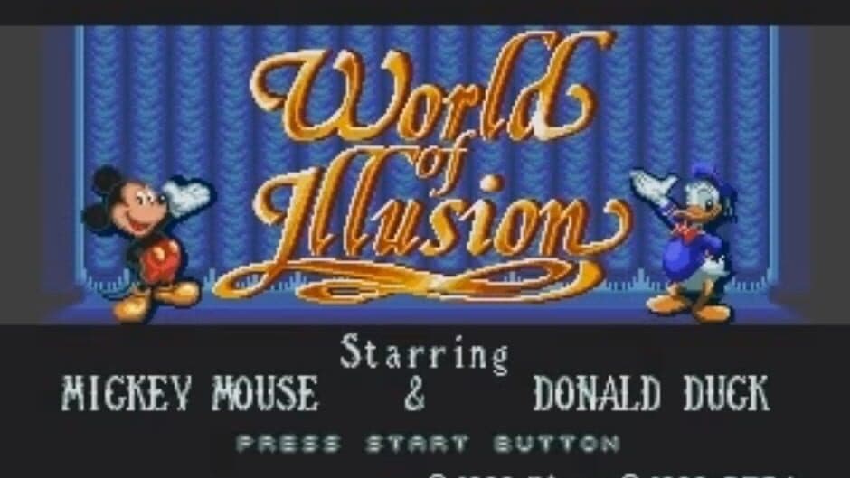 World of Illusion Starring Mickey Mouse and Donald Duck - Captura 2