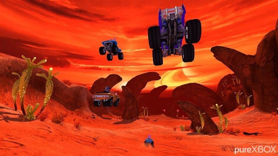 Beach Buggy Racing - Captura 1