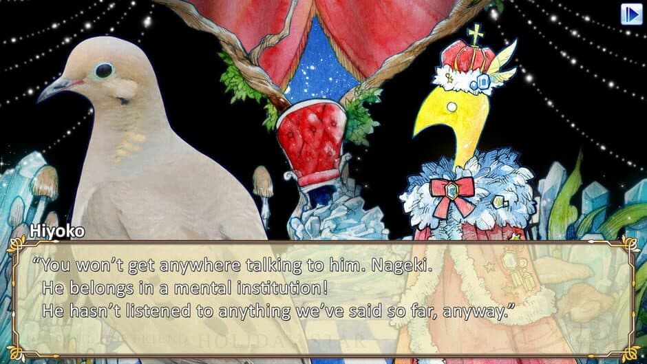 Hatoful Boyfriend: Holiday Star - Captura 3