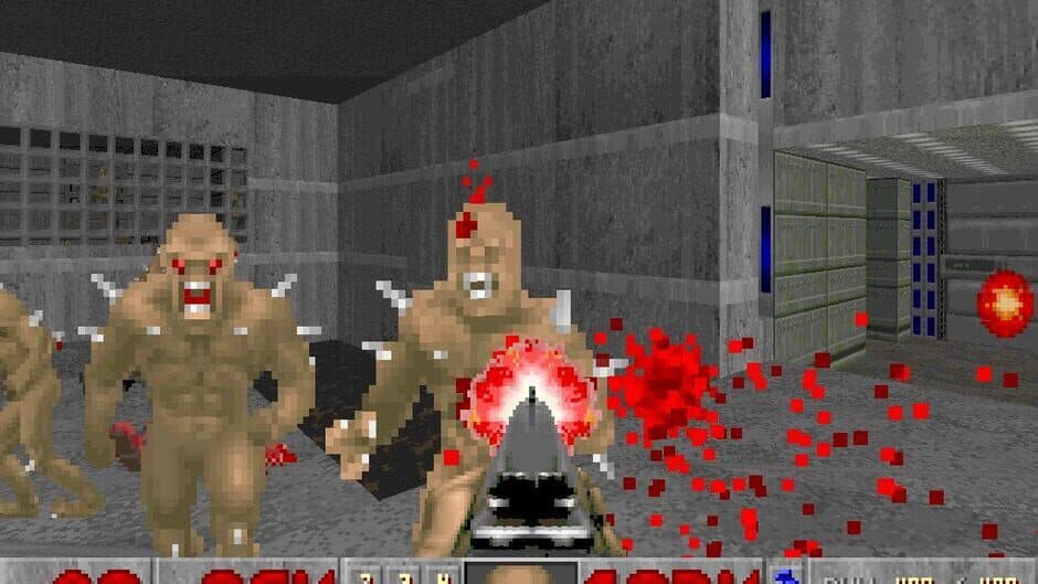 Doom II: Hell on Earth - Captura 2