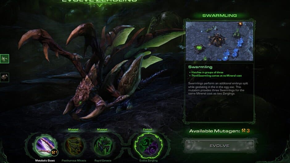 StarCraft II: Heart of the Swarm - Captura 4