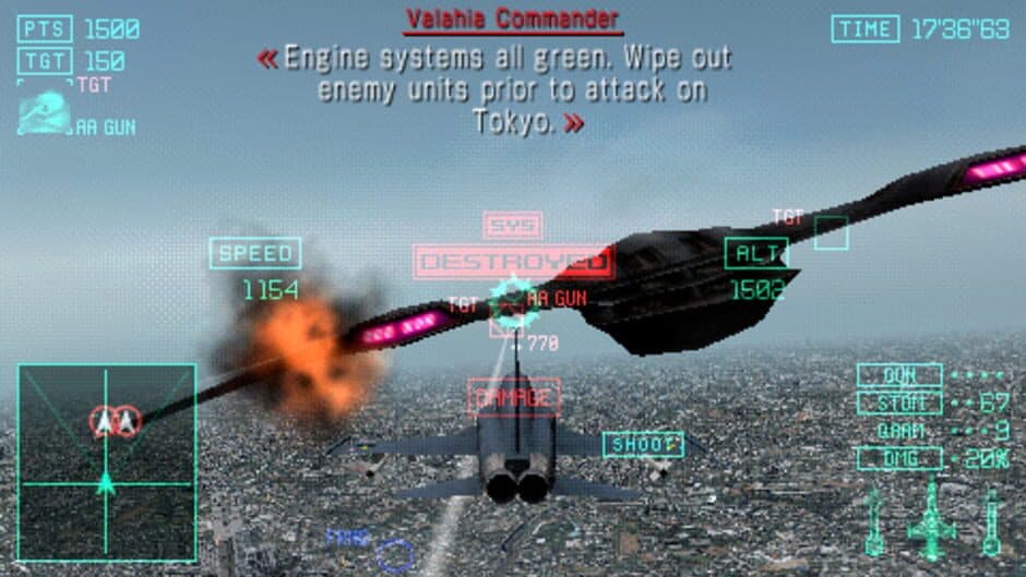 Ace Combat: Joint Assault - Captura 3