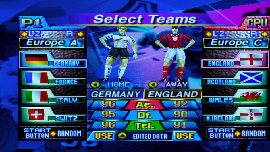 International Superstar Soccer '98 - Captura 4