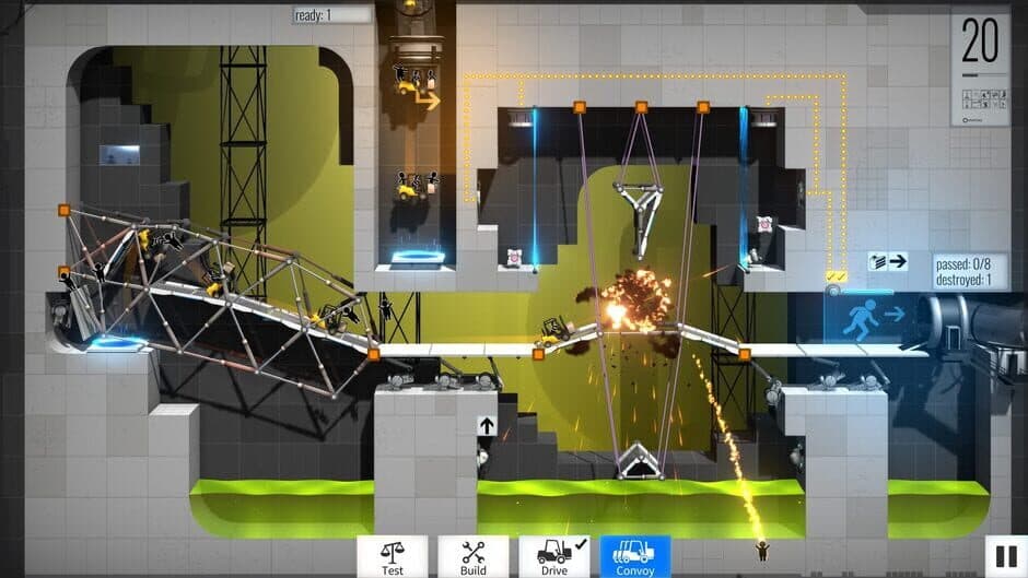 Bridge Constructor Portal - Captura 3