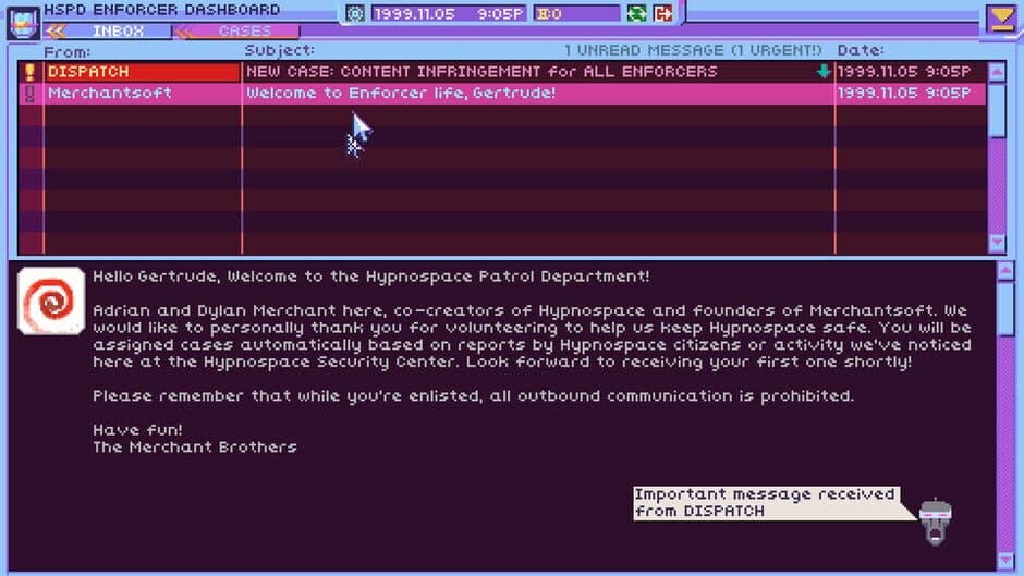 Hypnospace Outlaw - Captura 5