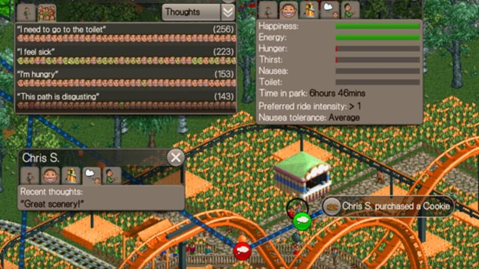 RollerCoaster Tycoon Classic - Captura 8