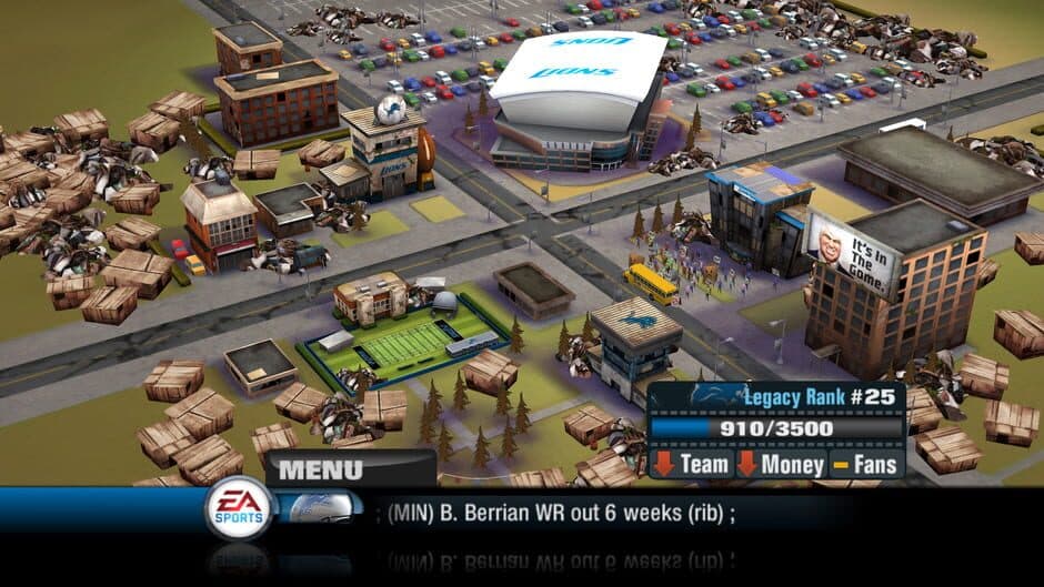 Madden NFL 11 - Captura 4
