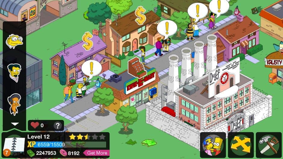 The Simpsons: Tapped Out - Captura 2