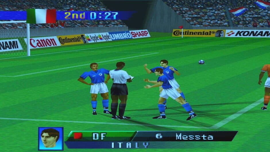 International Superstar Soccer '98 - Captura 3