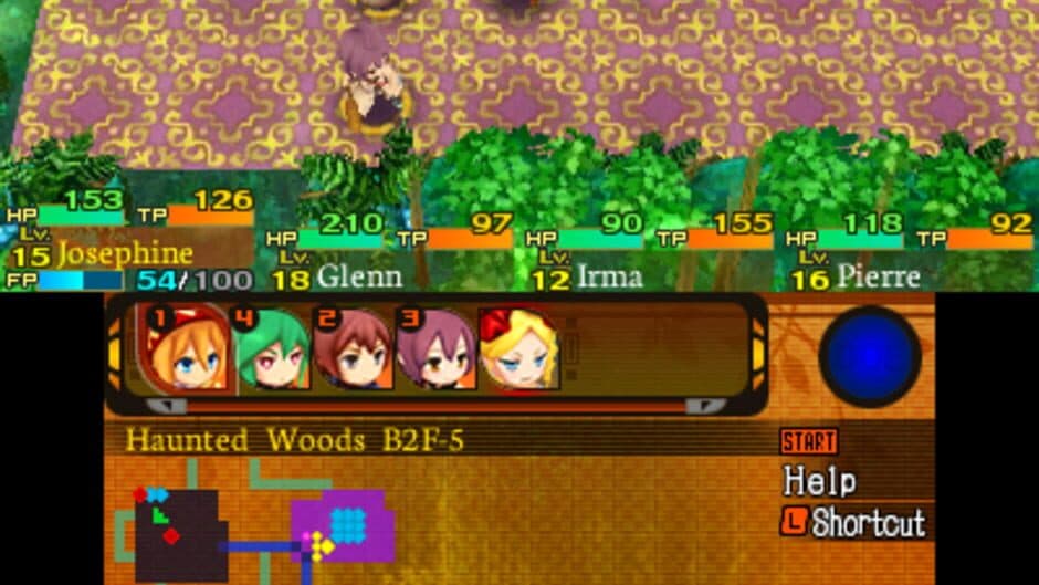 Etrian Mystery Dungeon - Captura 4