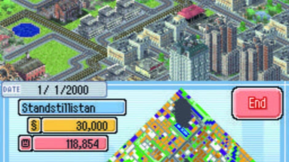 SimCity DS - Captura 1