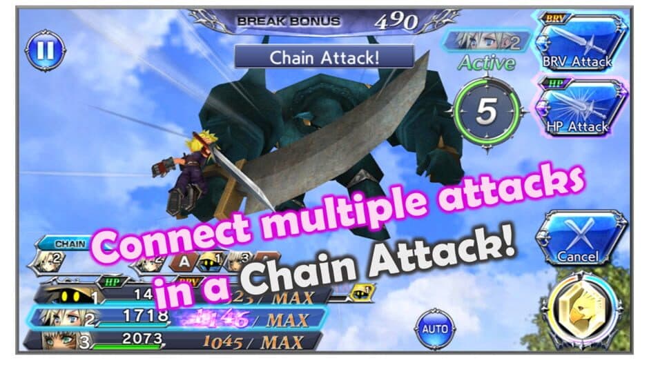 Dissidia Final Fantasy Opera Omnia - Captura 4