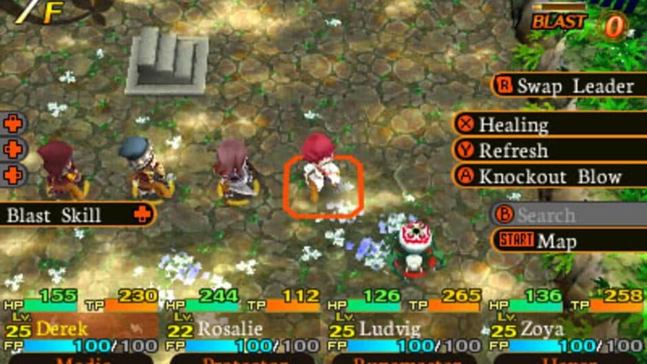 Etrian Mystery Dungeon - Captura 5