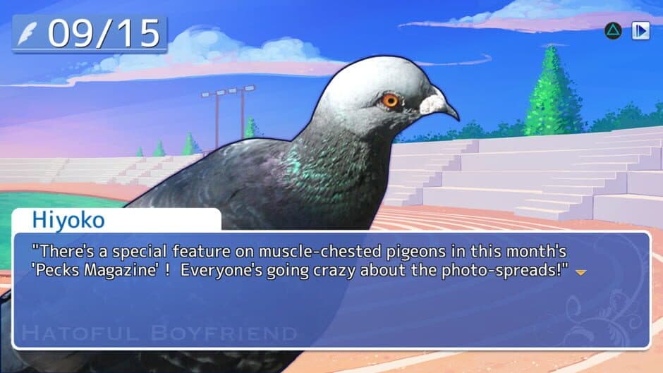 Hatoful Boyfriend - Captura 1