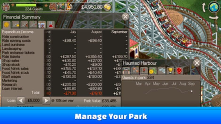 RollerCoaster Tycoon Classic - Captura 7