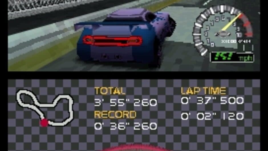 Ridge Racer DS - Captura 3
