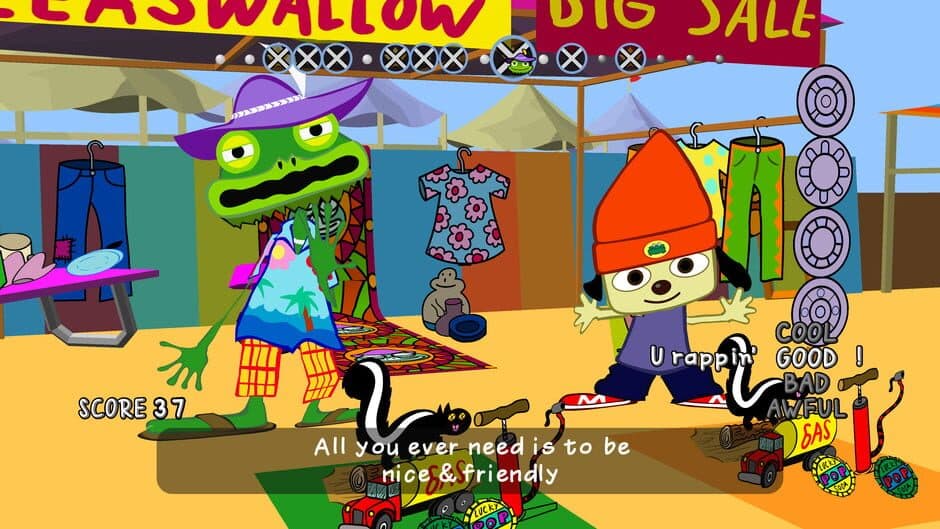 PaRappa the Rapper Remastered - Captura 2