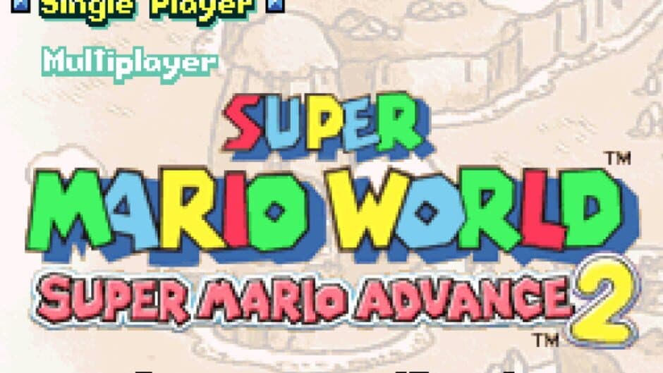 Super Mario World: Super Mario Advance 2 - Captura 0