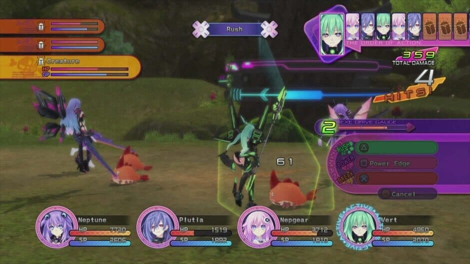Hyperdimension Neptunia Victory - Captura 5