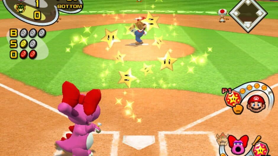 Mario Superstar Baseball - Captura 1