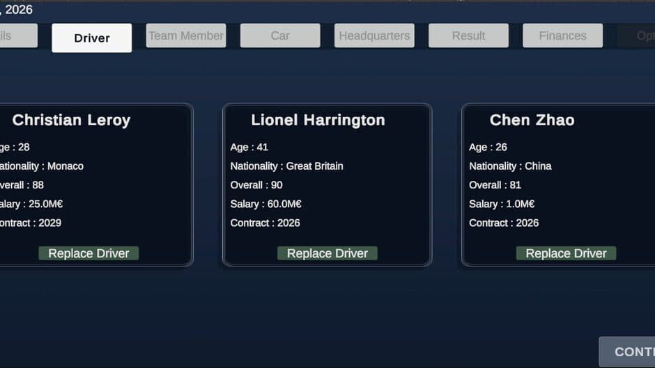 Racing Manager - Captura 4