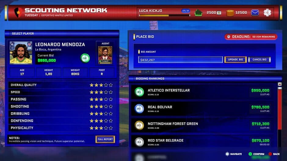 Pix Football Manager - Captura 3