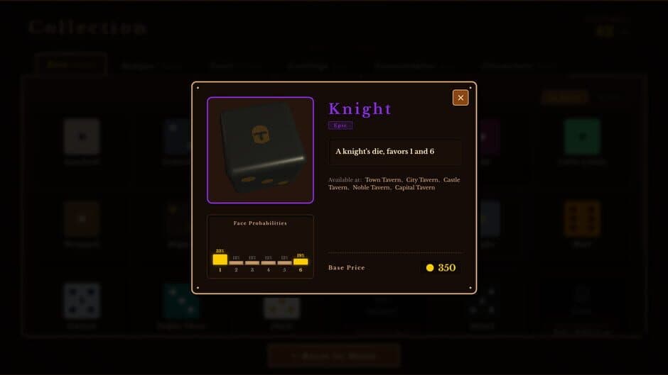 Dice Tavern: Farkle Roguelike - Captura 1