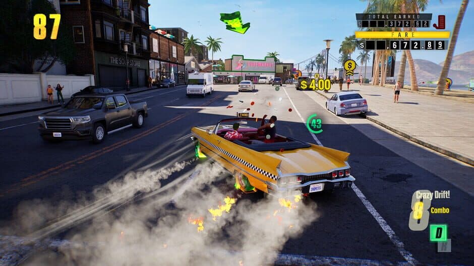 Crazy Taxi: World Tour - Captura 4