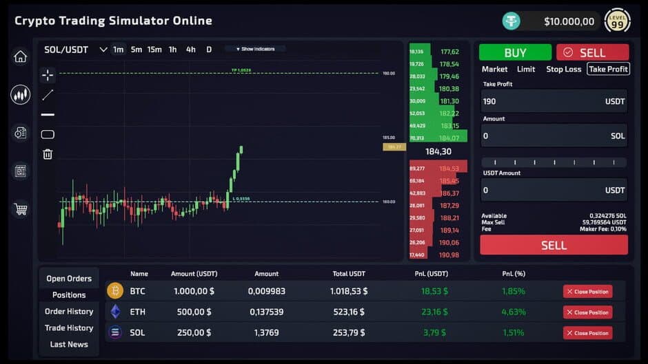Crypto Trading Simulator - Captura 12