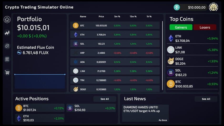Crypto Trading Simulator - Captura 13