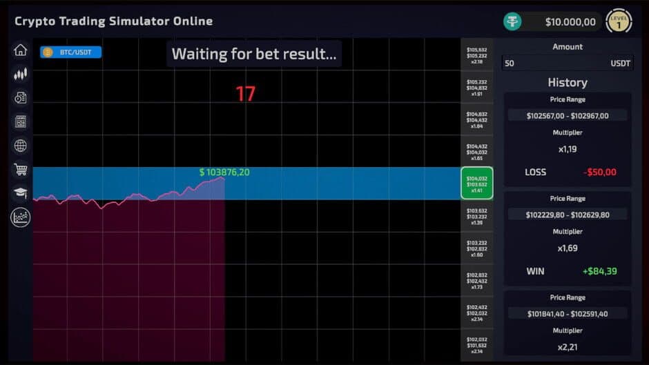 Crypto Trading Simulator - Captura 5