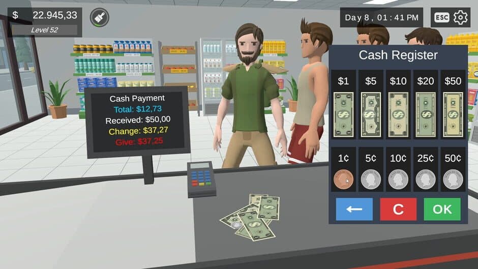 Supermarket Life Simulator - Captura 5