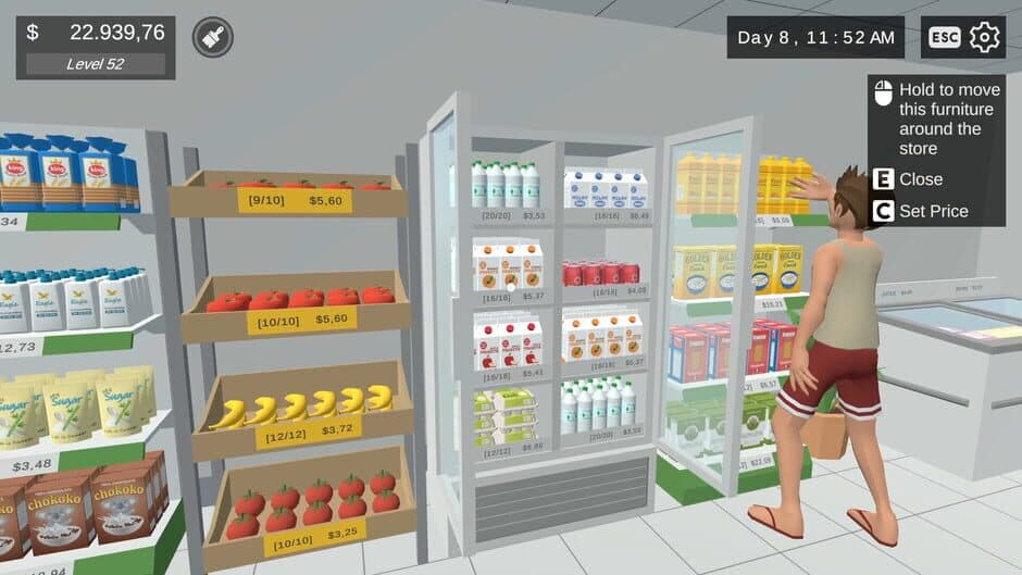 Supermarket Life Simulator - Captura 2