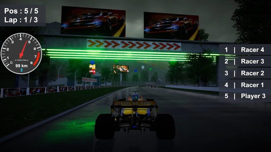 F1 Simulator - Captura 1