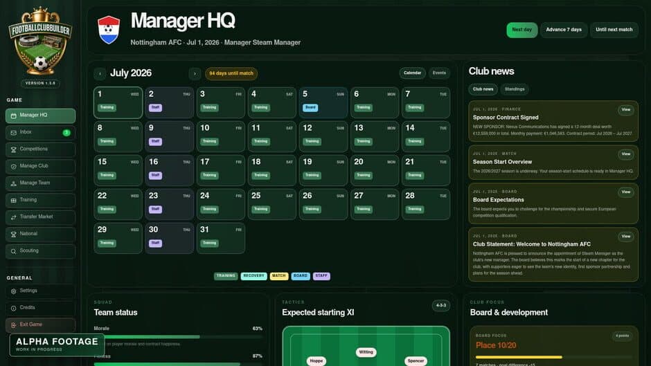 Football Club Builder - Captura 13
