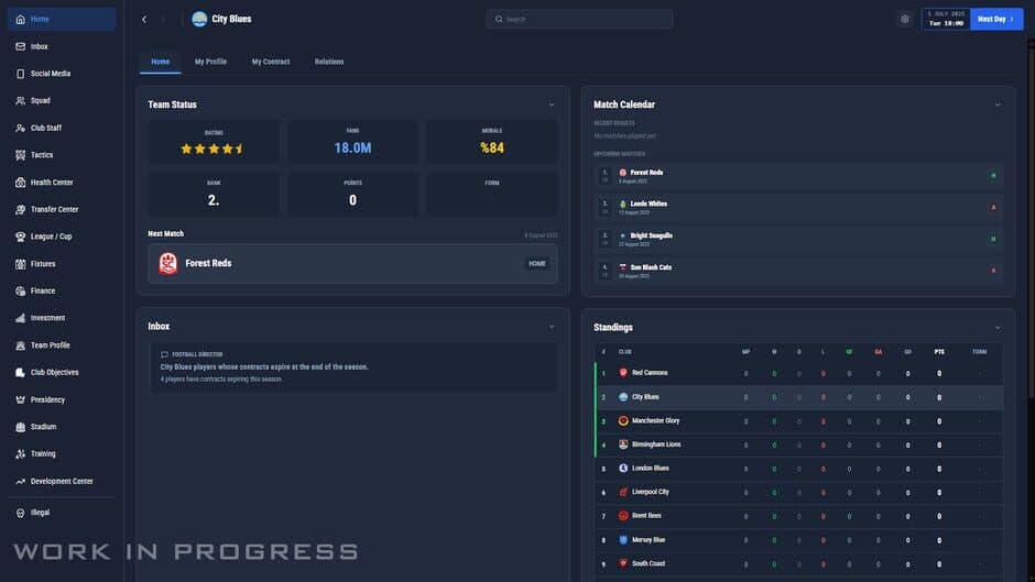 Pro Soccer Manager 27 - Captura 0
